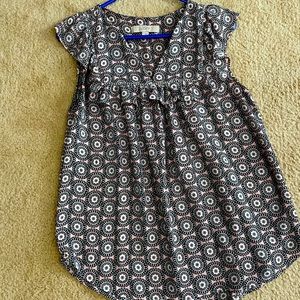 Pink loft blouse with pattern